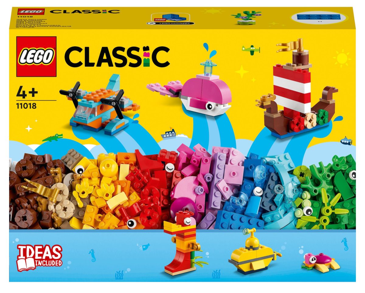 LEGO Classic 11018 Kreativt havsskoj|