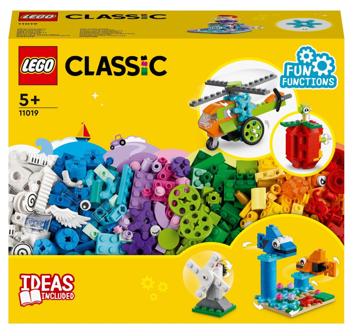 LEGO Classic 11019 Klossar och funktioner|