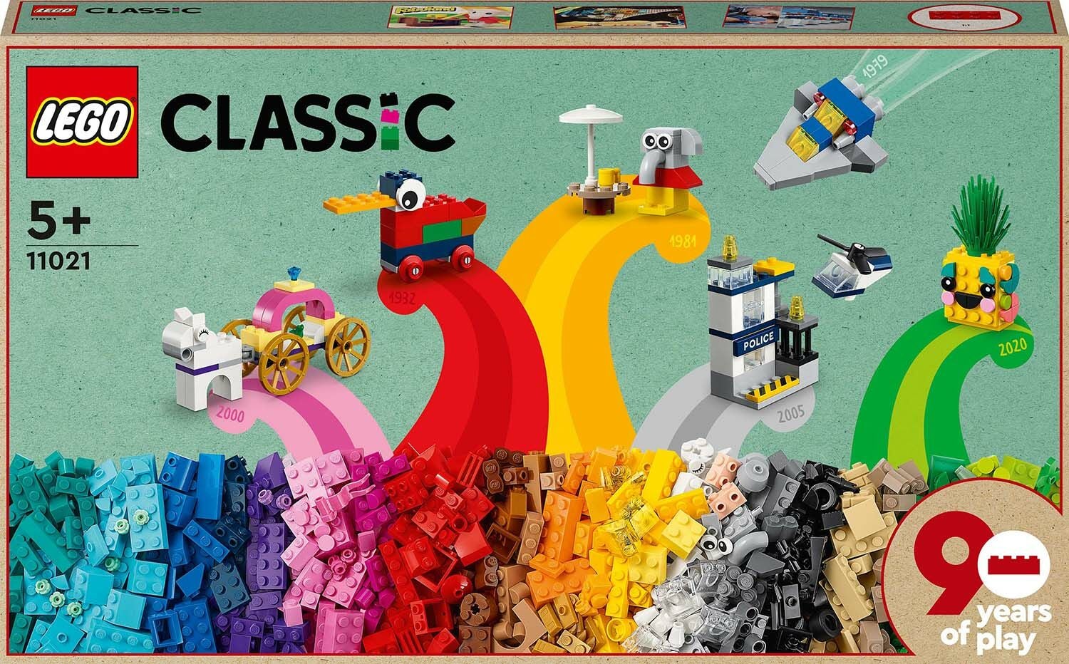 LEGO Classic 11021 90 år av lek|