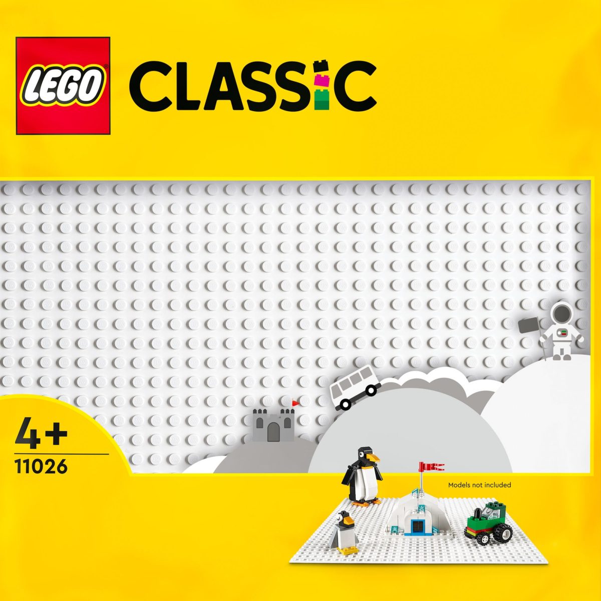 LEGO Classic 11026 Vit basplatta|