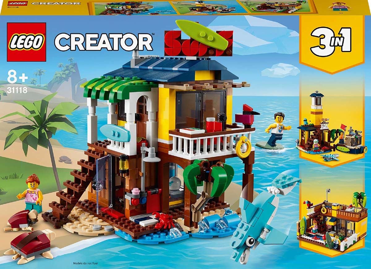 LEGO Creator 3-in-1 31118 Surfstrandhus|