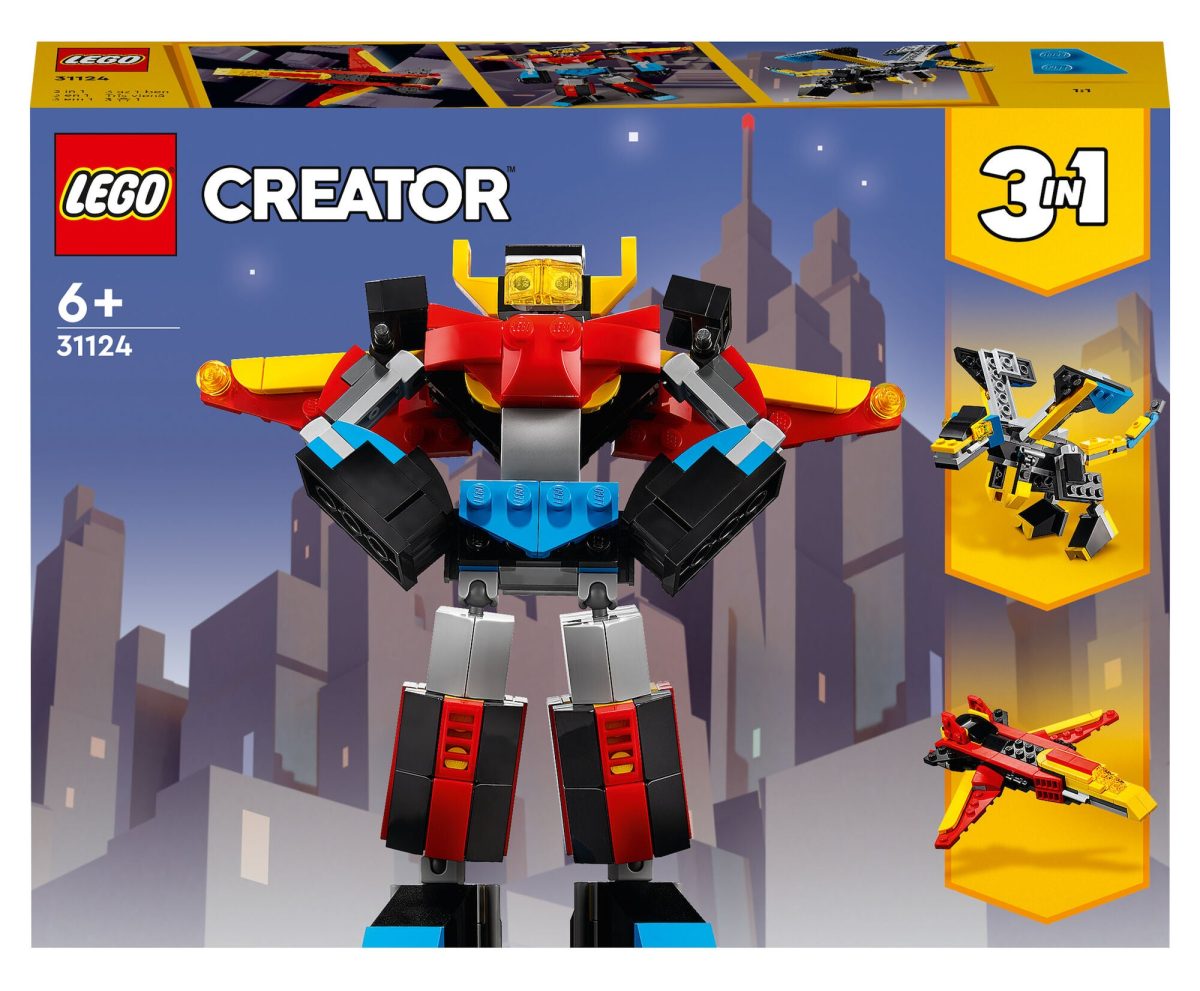 LEGO Creator 3-in-1 31124 Superrobot|