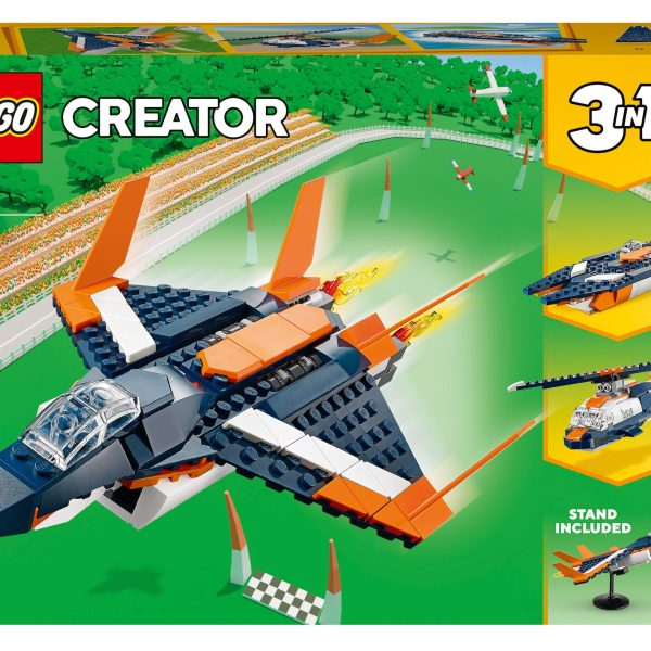 LEGO Creator 3-in-1 31126 Överljudsjetplan|