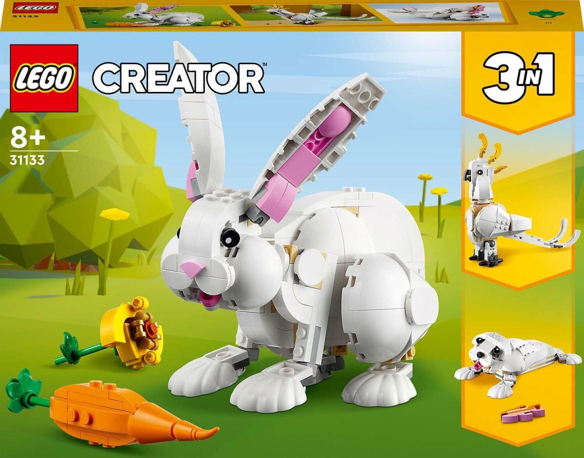 LEGO Creator 31133 Vit kanin|