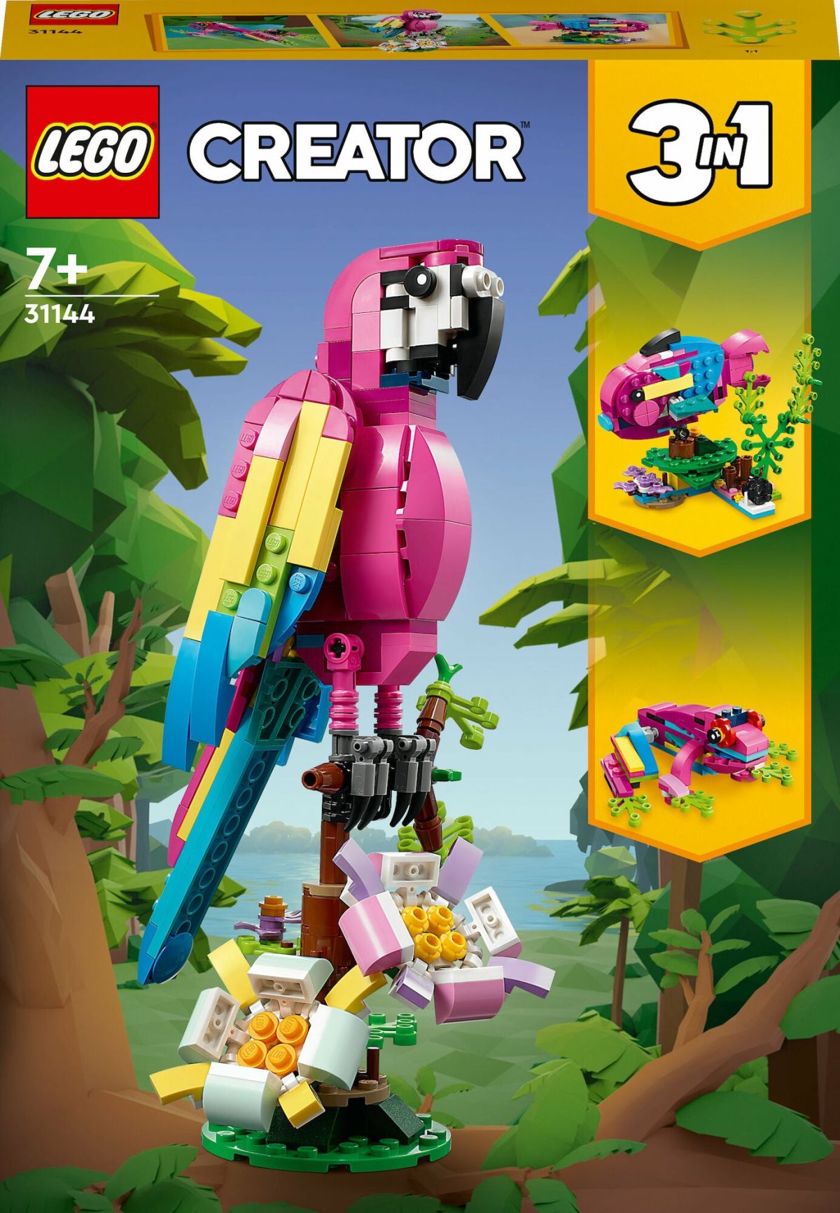 LEGO Creator 31144 Exotisk rosa papegoja|