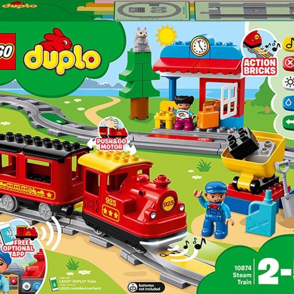 LEGO DUPLO Town 10874 Ångtåg|