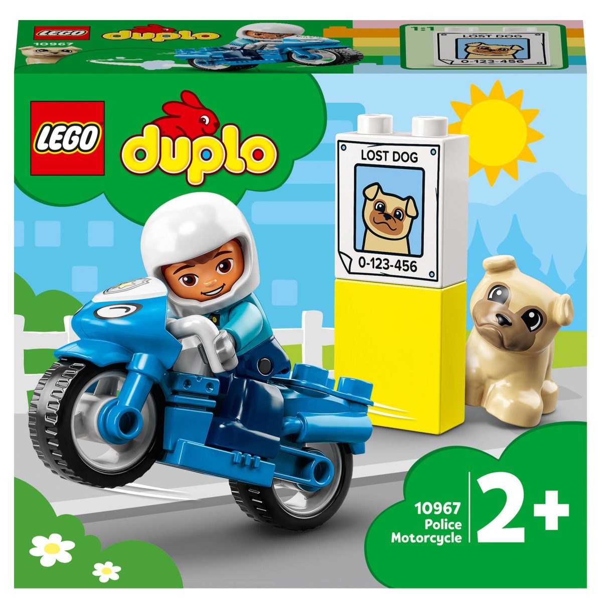 LEGO DUPLO Town 10967 Polismotorcykel|