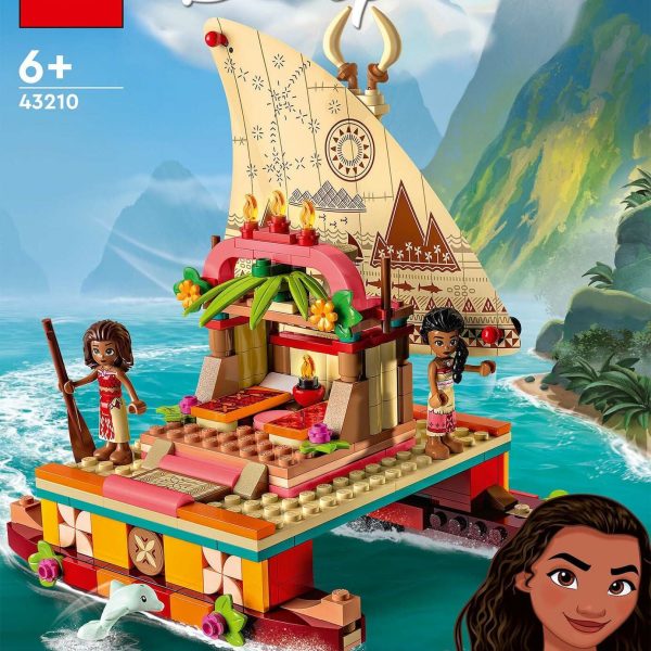LEGO Disney Princess 43210 Vaianas navigeringsbåt|