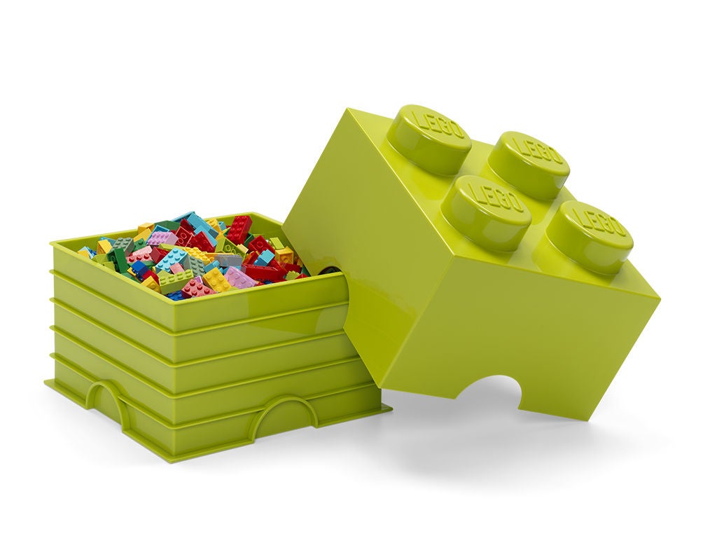 LEGO Förvaring 4 Lime|