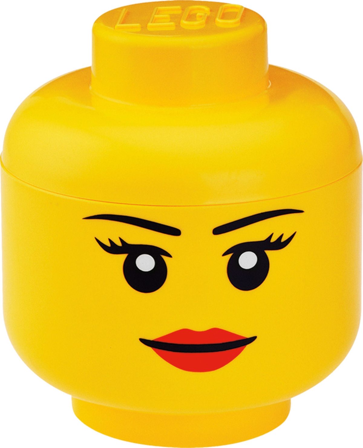 LEGO Förvaring L Flicka|Gul