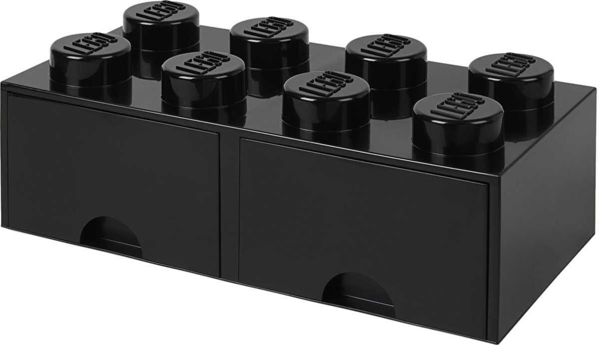 LEGO Förvaring med låda 8|Svart
