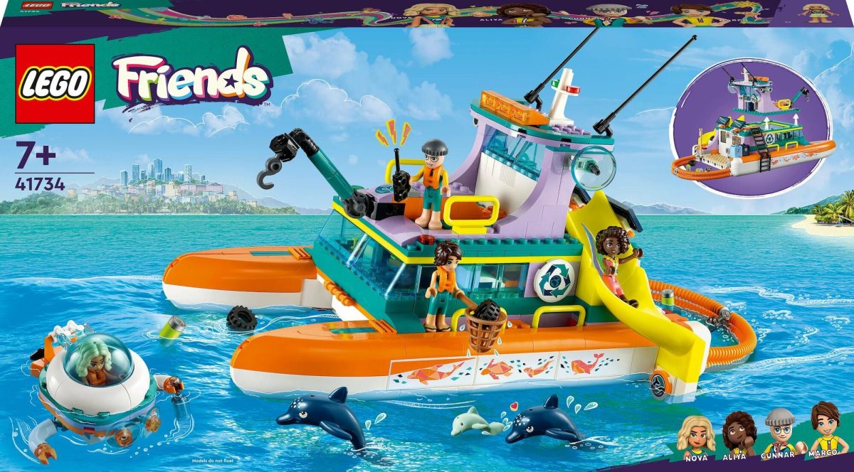 LEGO Friends 41734 Sjöräddningsbåt|