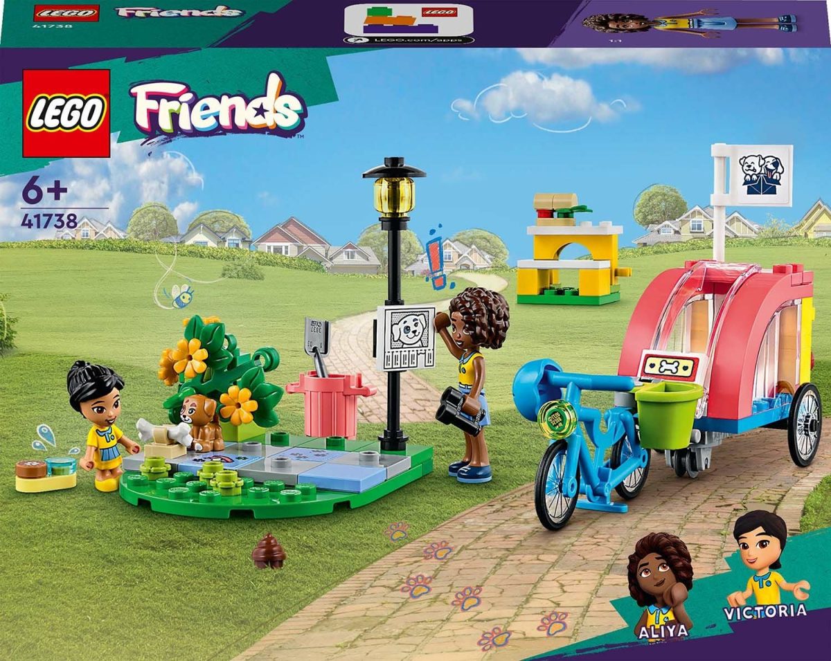 LEGO Friends 41738 Hundräddningscykel|