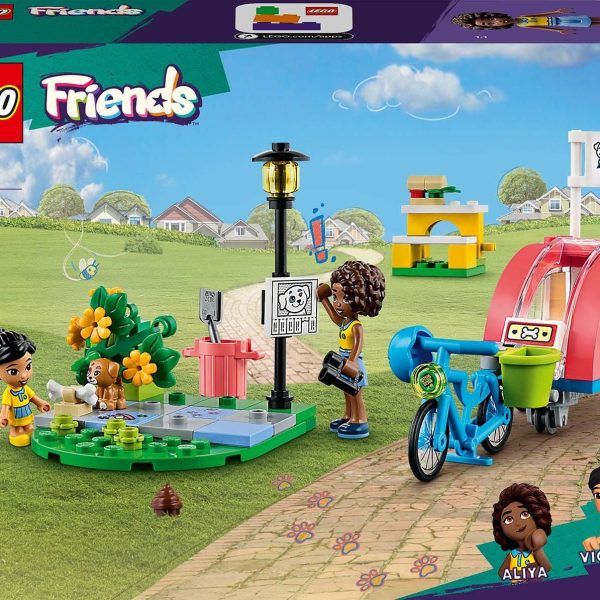 LEGO Friends 41738 Hundräddningscykel|