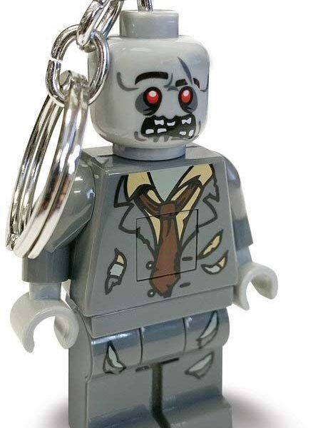 LEGO Iconic Zombie Nyckelring med LED-lampa