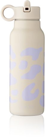 LIEWOOD Falk Vattenflaska 350 ml Stål|Leo/Misty lilac