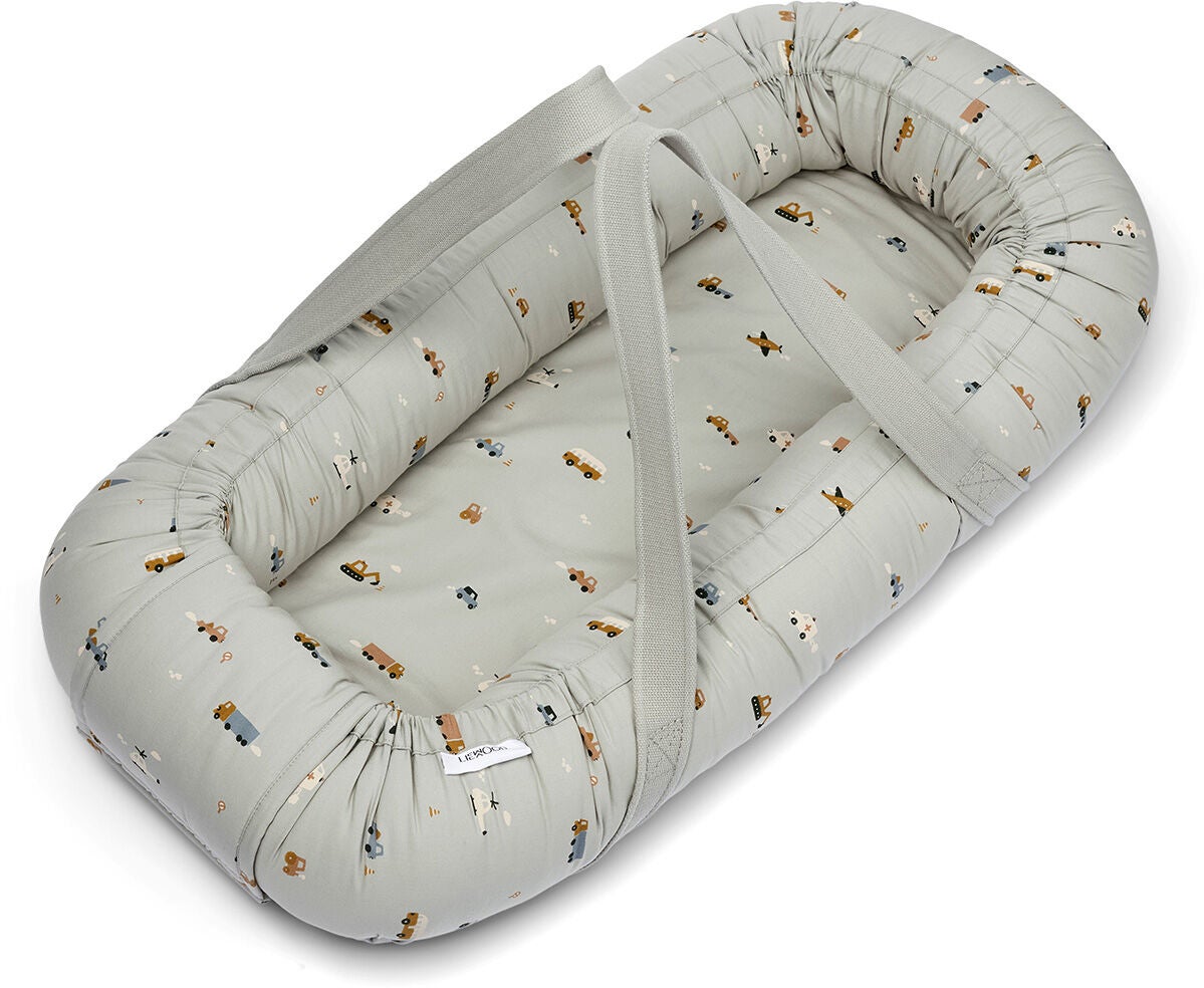 LIEWOOD Gro Babynest|Vehicles/ Dove Blue