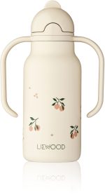 LIEWOOD Kimmie Vattenflaska 250 ml Stål|Peach/Sea Shell