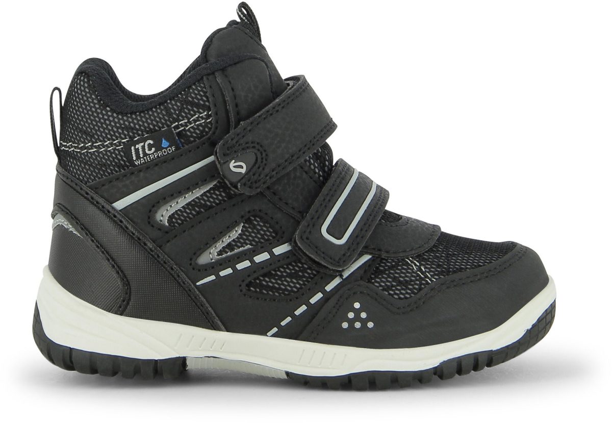 Leaf Kasuri WP Mid Sneakers|Black