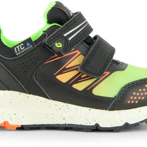 Leaf Kuova WP Sneakers|Black/Green