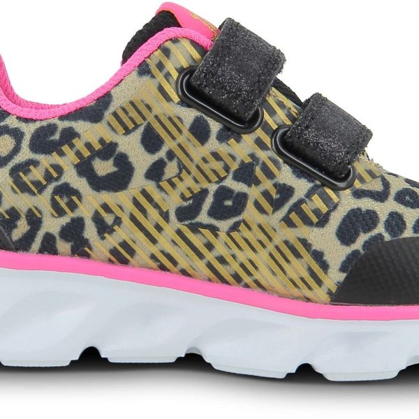 Leaf Skalka Blinkande Sneakers|Leopard