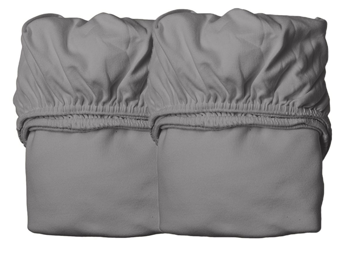 Leander Dra-På-Lakan 2-pack 60x115|Cool Grey