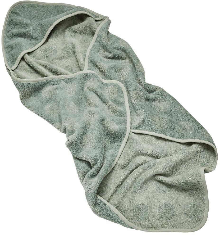 Leander Handduk med Hoodie|Sage Green