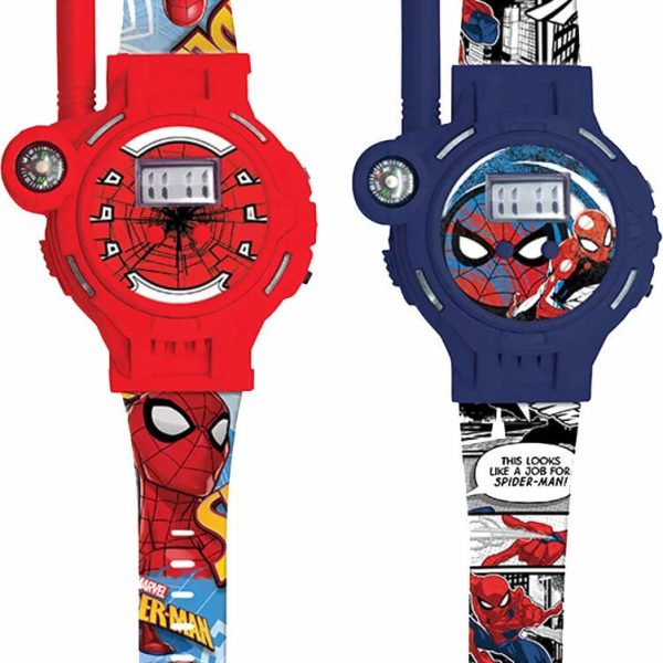 Lexibook Marvel Spider-Man Walkie-talkie-klockor 2-i-1 200 m|