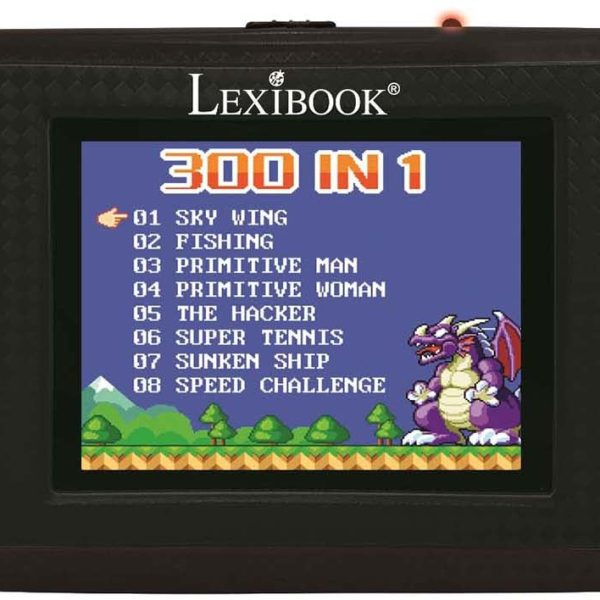 Lexibook Power Arcade|300 Spel Spelkonsol