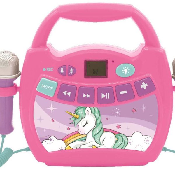 Lexibook Unicorn Karaokemaskin|Rosa