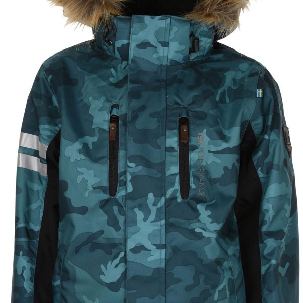 Lindberg Camo Vinterjacka|Lagoon