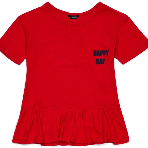 Luca &  Lola Alma Topp|Red 110-116