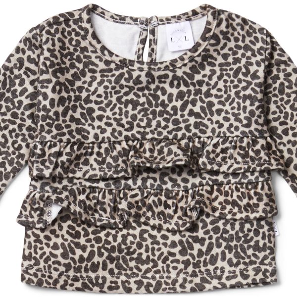 Luca &  Lola Asia Tröja Baby|Leopard 56