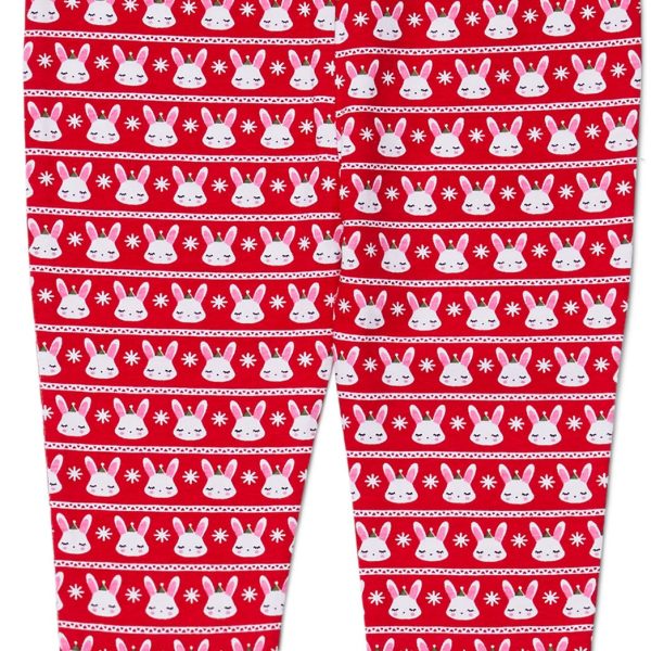 Luca &  Lola Baby Leggings Merry Babylove|Red 56
