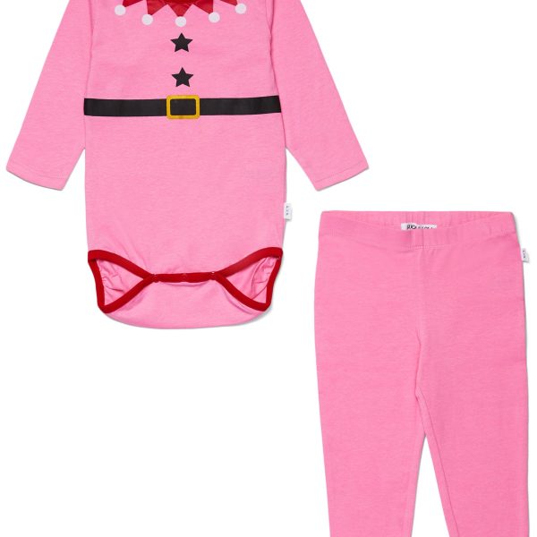 Luca &  Lola Body &  Byxa Elfibaby|Pink 74