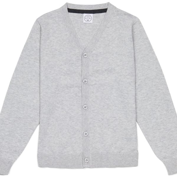 Luca &  Lola Bruno Cardigan|Grey Melange 134-140