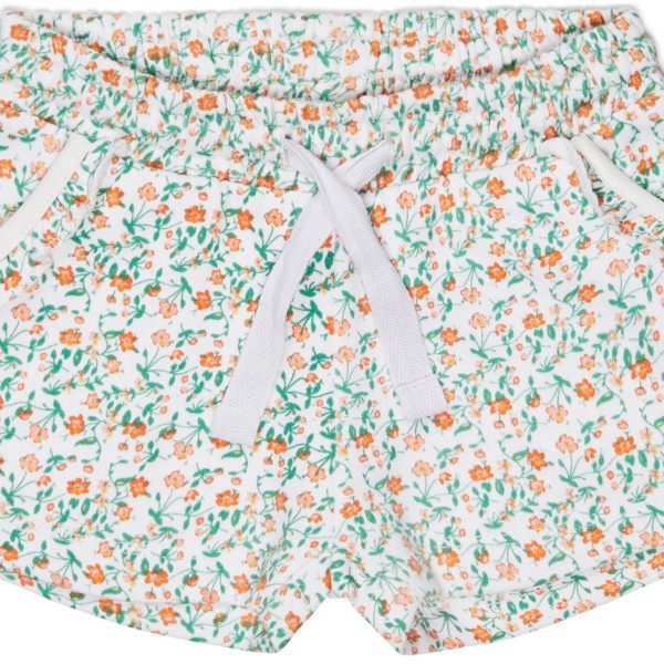 Luca &  Lola Duna Shorts|White/Flowers 134-140