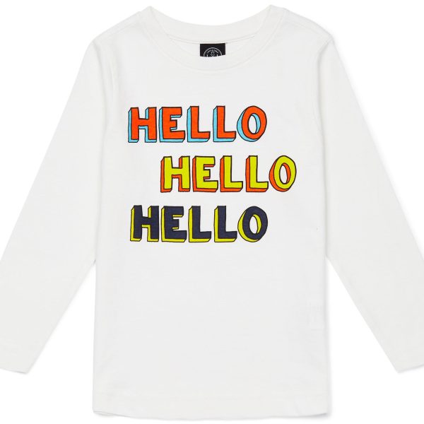 Luca &  Lola Gabriel Långärmad T-Shirt|Offwhite 74