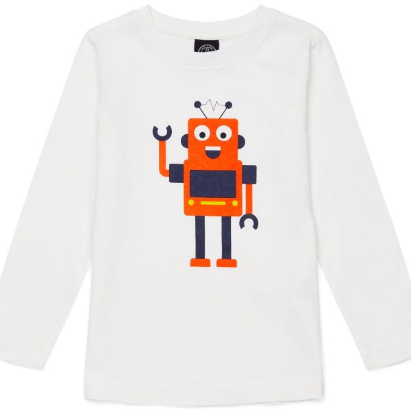 Luca &  Lola Gabriel Långärmad T-Shirt|White 68