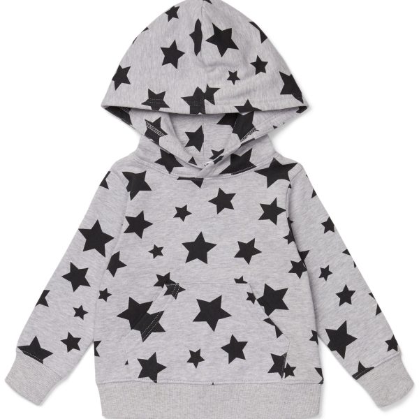 Luca &  Lola Igor Hoodie|Grey Melange/Stars 110-116