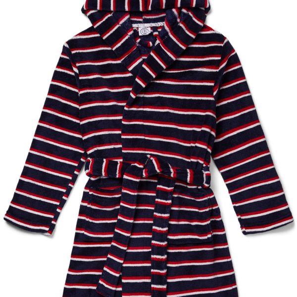 Luca &  Lola Jamie Morgonrock|Navy Stripes 134-140