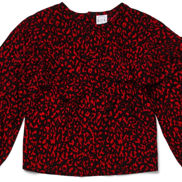 Luca &  Lola Marietta Blus|Red Leopard 74