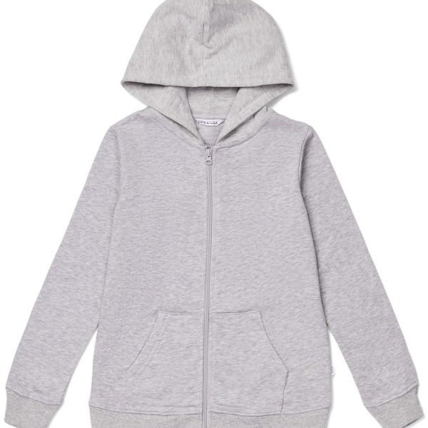 Luca &  Lola Marzia Hoodie|Grey Melange 134-140