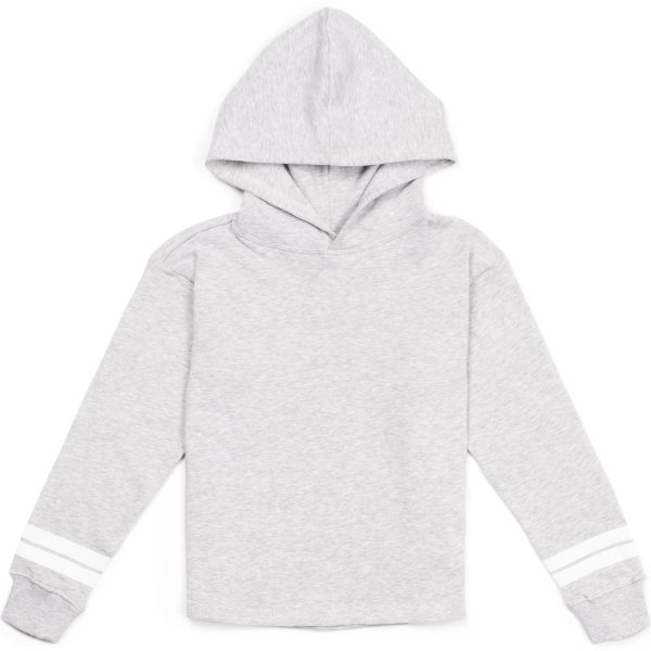 Luca &  Lola Nella Hoodie|Grey Melange/Stripes 134-140