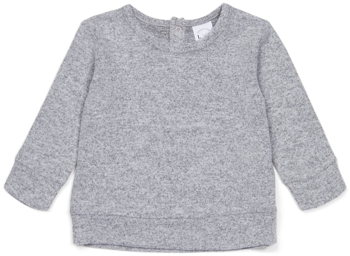Luca &  Lola Nero Tröja|Grey Melange 80
