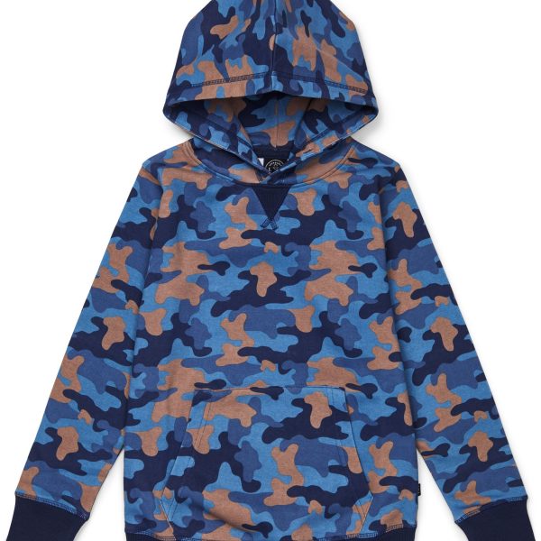 Luca &  Lola Rafaele Hoodie|Blue Camouflage 86-92