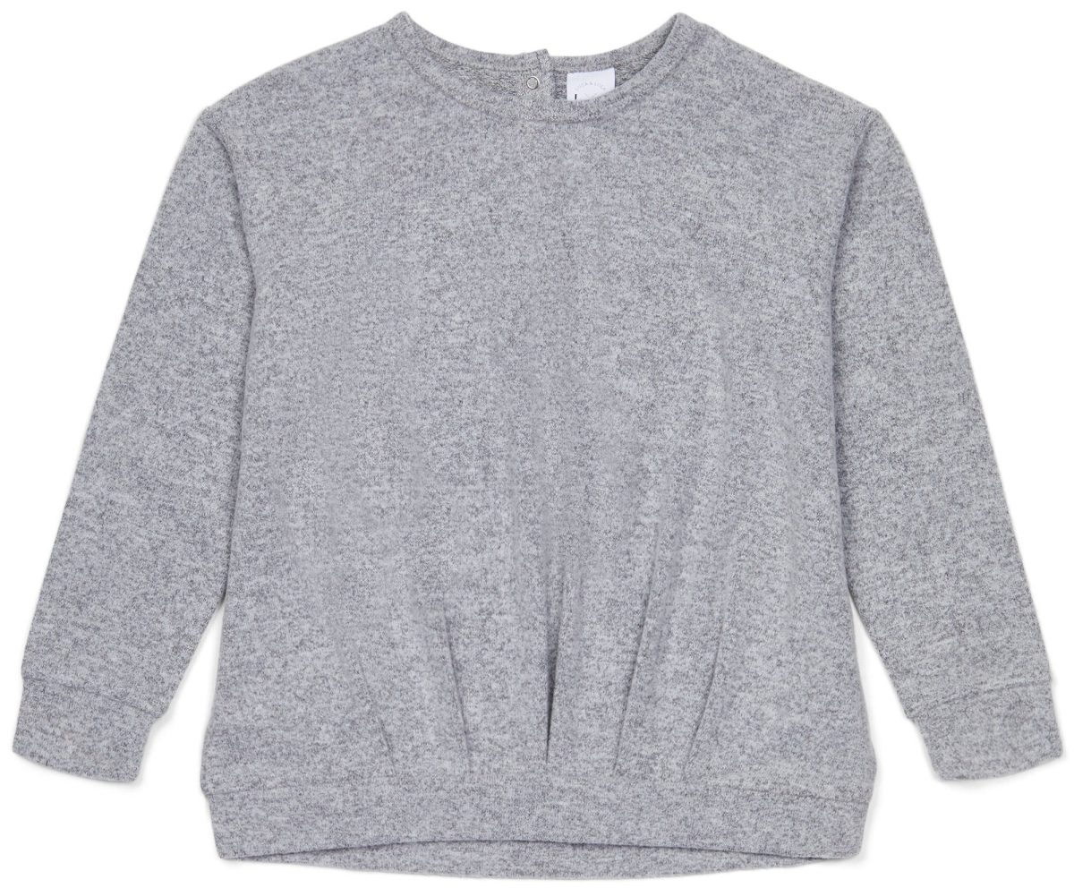 Luca &  Lola Rosella Tröja|Grey Melange 122-128