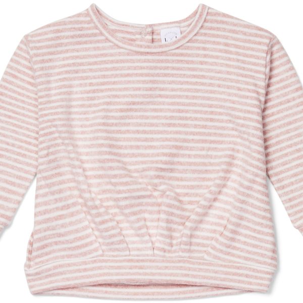 Luca &  Lola Rosella Tröja|Pink Stripes 98-104