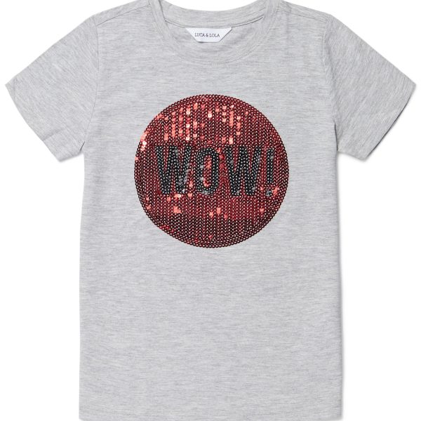Luca &  Lola Tina Topp|Grey Melange 158-164