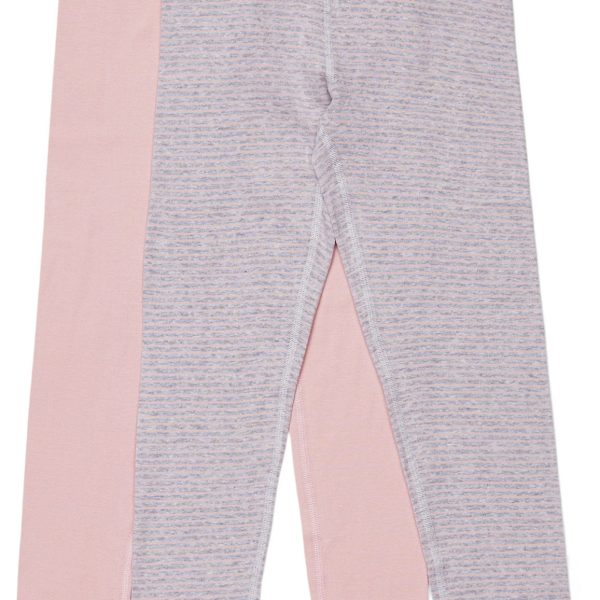 Luca &  Lola Toto Långkalsong 2-pack|Pink/Stripes 158-164